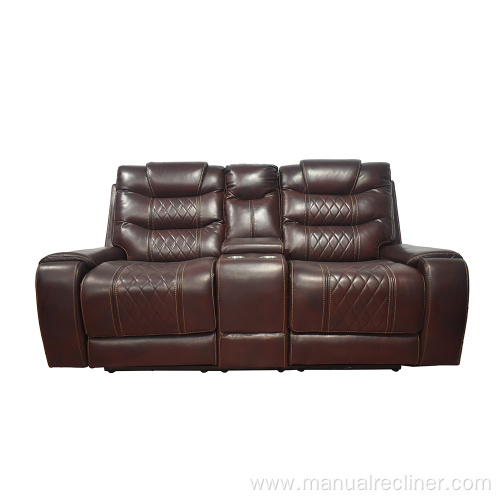 Home Theater Power Reclinable Loveseat Sofa